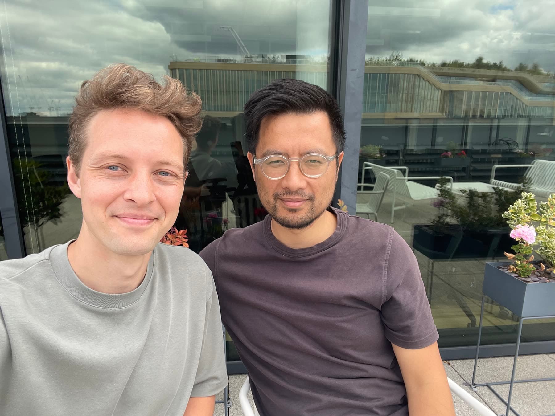 Andrey Lebedev and Yan Su, co-founders of Veridge
